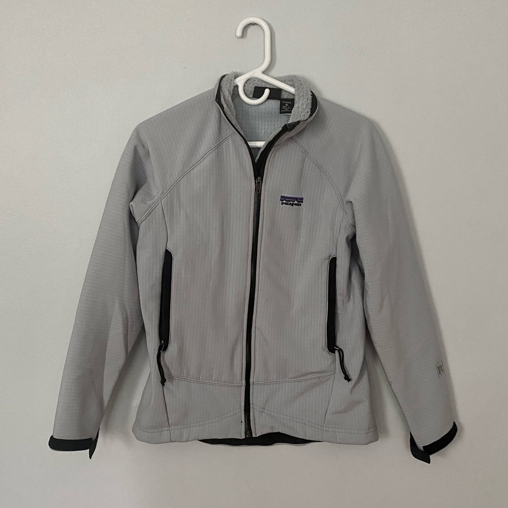 Grey Patagonia jacket womens